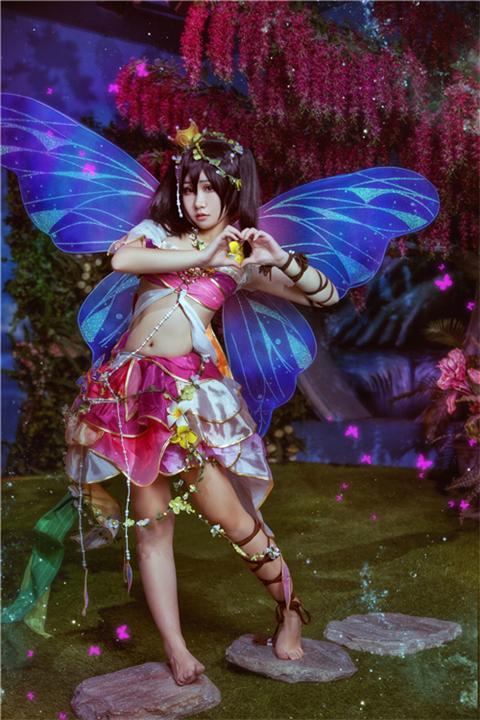 《LoveLive！》矢泽妮可花妖精cosplay,cosplay图片,二次元图片
