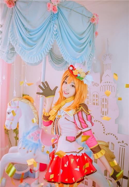 《LoveLive！》高坂穗乃果冰淇淋觉醒cosplay,cosplay图片,二次元图片