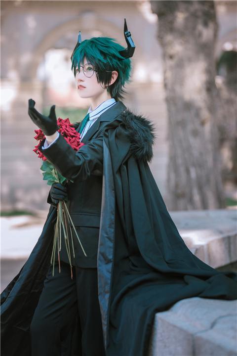 《我的英雄学院》绿谷出久cosplay