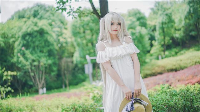 《FGO》玛丽安托瓦内特cosplay 夏天，就应该是这样的颜色吧