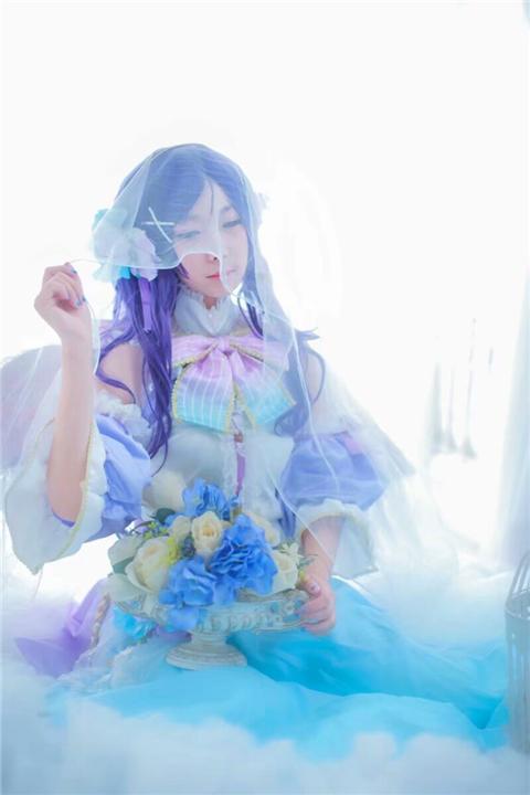 《LoveLive！》东条希白色情人节觉醒cosplay,cosplay图片,二次元图片