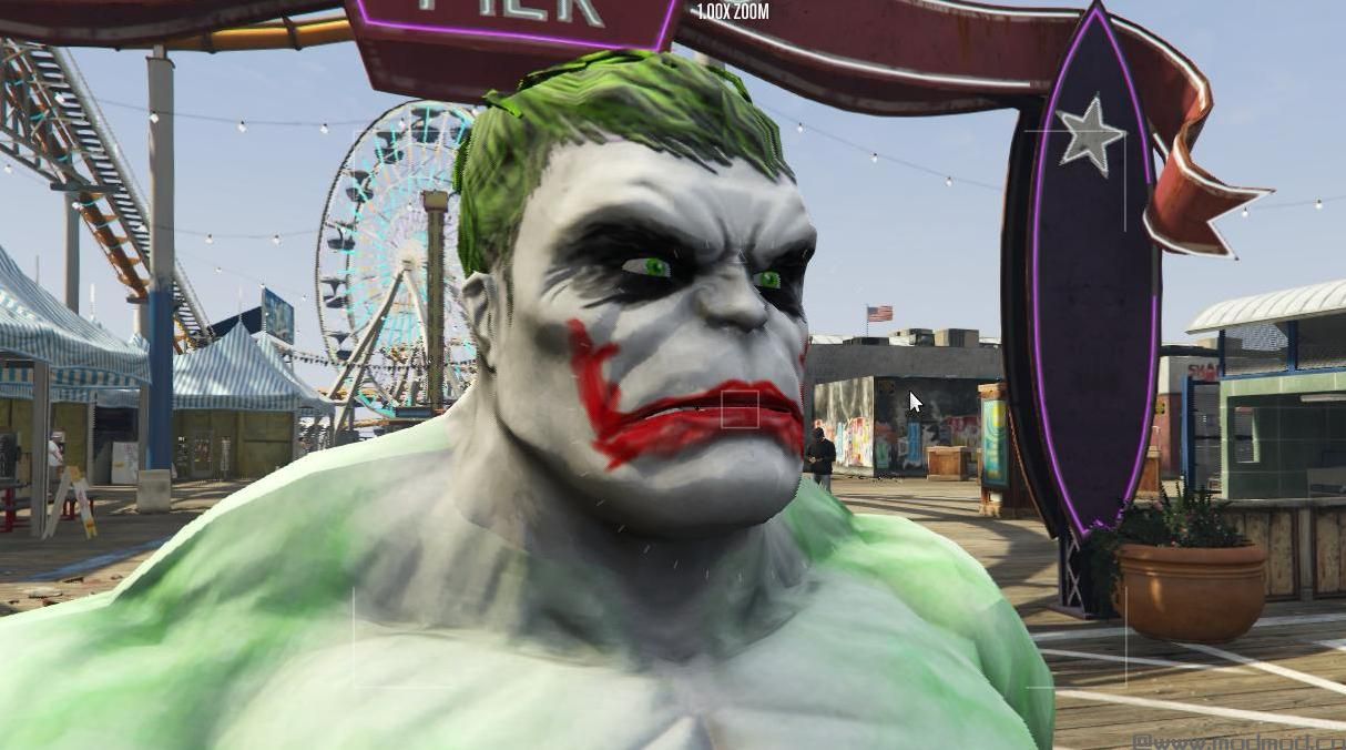 侠盗猎车手5MOD JOKER - HULK