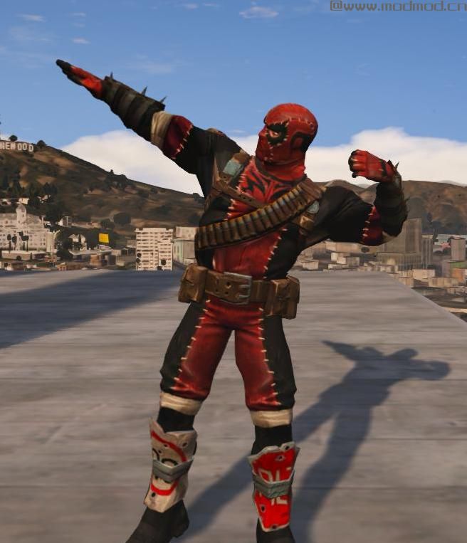 侠盗猎车手5MOD Deadpool Masacre