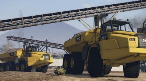 侠盗猎车手5MOD 2018 Caterpillar 745C Offroad Dump Truck [ ADD-ON]