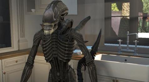 侠盗猎车手5MOD Alien (Retexture)