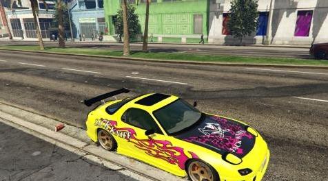 侠盗猎车手5MOD Tokyo Xtreme Racer Drift 2 Backstab Livery