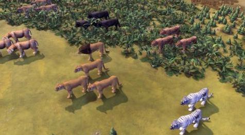 文明6MOD [Civ 6] Wild Animal 3D Unit Assets 动物3D单位