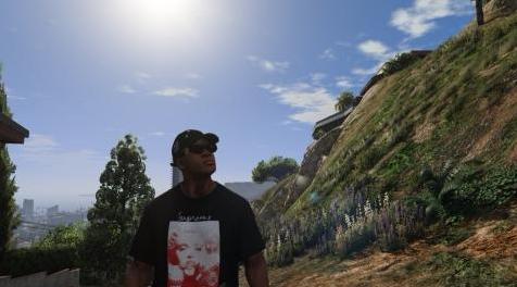 侠盗猎车手5MOD Supreme Madonna Tee 2018