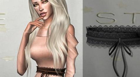 模拟人生4MOD Genius Lace Belt 花边带