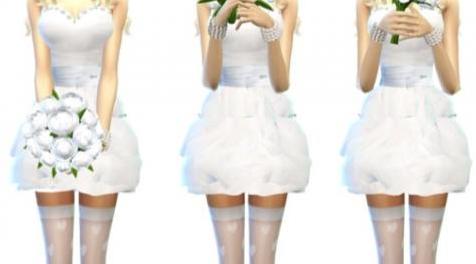 模拟人生4MOD Chairin_wedding - 婚纱