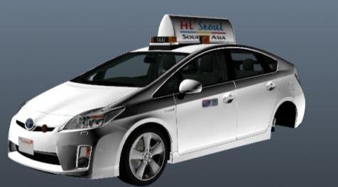 侠盗猎车手5MOD Toyota Prius korea seoul Taxi