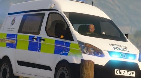 侠盗猎车手5MOD Gwent Police 2017 Ford Transit Custom