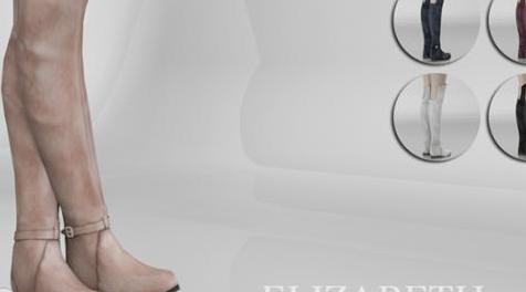 模拟人生4MOD MJ95 Madlen Elizabeth Boots-玛德莲&middot;伊丽莎白的靴子