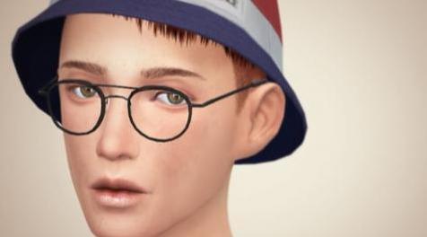 模拟人生4MOD  [YOUNZOEY]BUCKET HAT(AU) 帽子