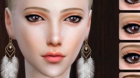 模拟人生4MOD Bobur Eyebrows 13 眉毛