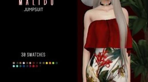 模拟人生4MOD 马里布连体裤