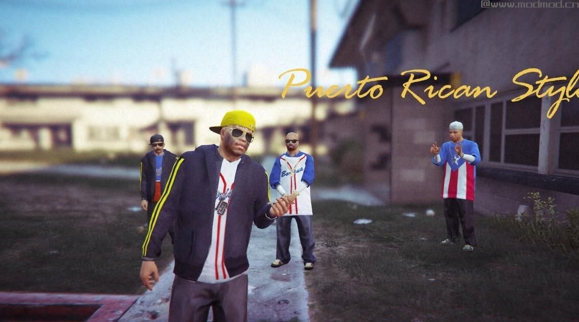 侠盗猎车手5MOD GTA 4 Puerto Rican Ped