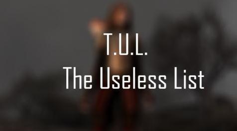 上古卷轴5：重置版MOD The Useless List aka T.U.L.