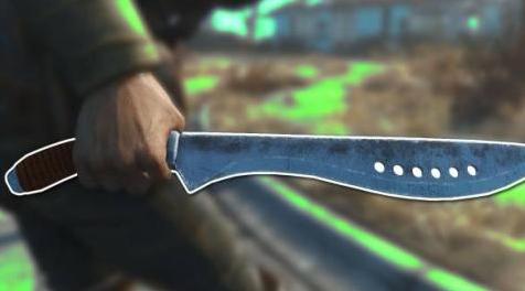 辐射4MOD 多孔军刀 The Holey Machete