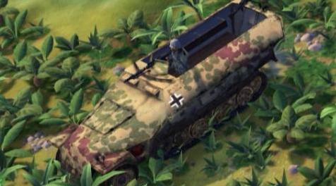 文明6MOD Half-track Assets  德国WW2