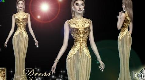 模拟人生4MOD Jomsims连衣裙72