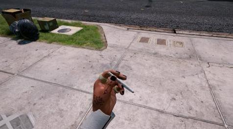 侠盗猎车手5MOD Black Nails for Franklin