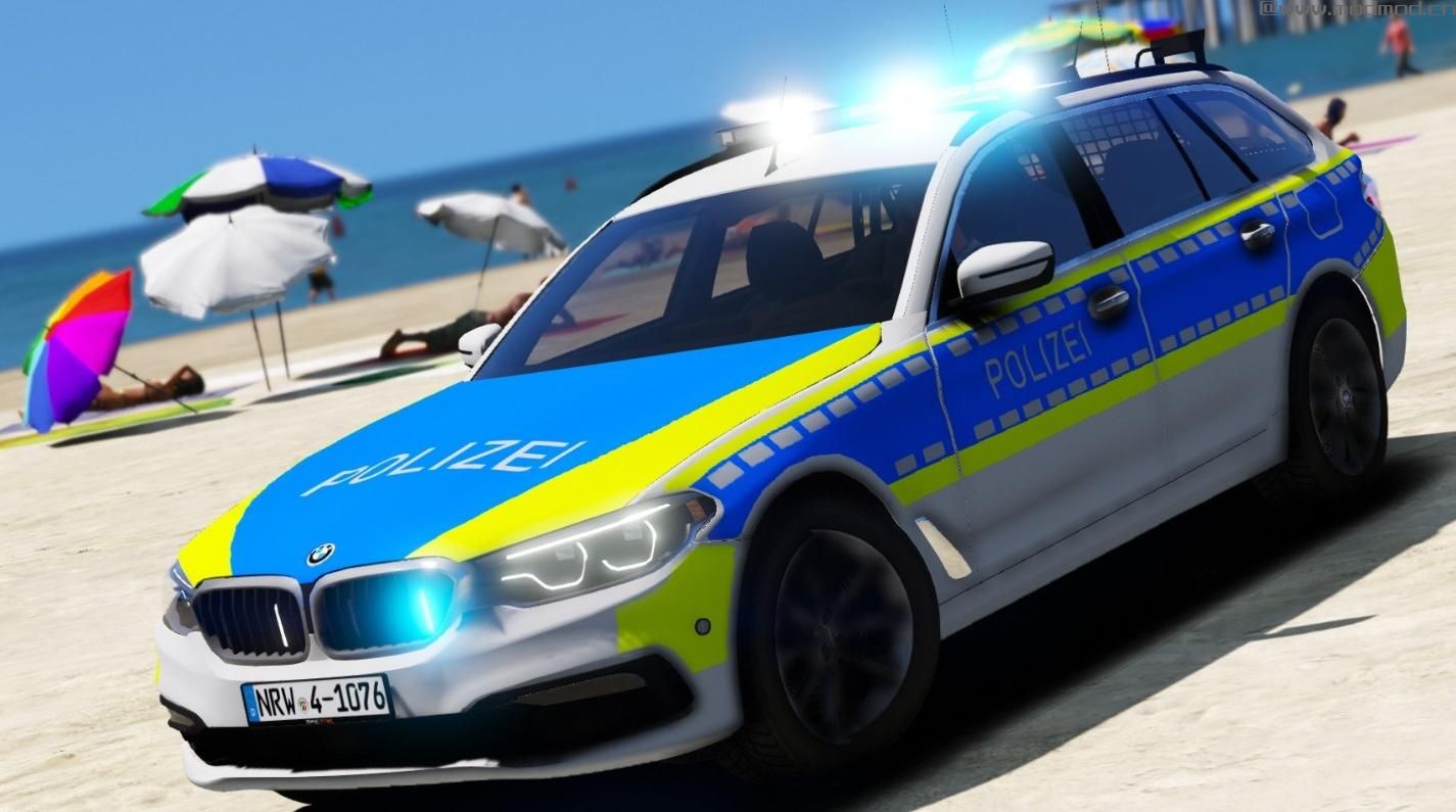 侠盗猎车手5MOD 2018 BMW 5er (G31) Polizei NRW