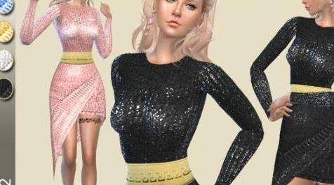 模拟人生4MOD Birba32 瓦伦蒂娜的衣服