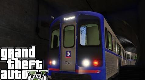 侠盗猎车手5MOD Metr&ocirc; Linha 1 Azul S&atilde;o Paulo Skin