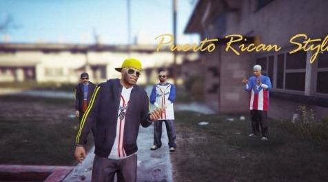侠盗猎车手5MOD GTA 4 Puerto Rican Ped