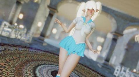 上古卷轴5：重置版MOD Shino Sailor Moon SSE - Cbbe - Bodyslider