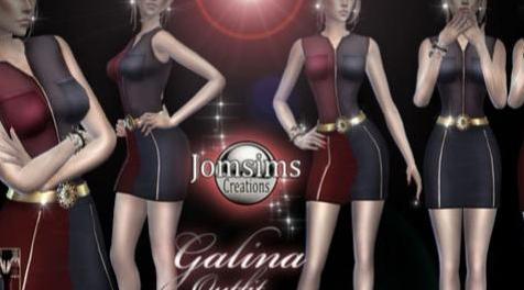 模拟人生4MOD Jomsims连衣裙66