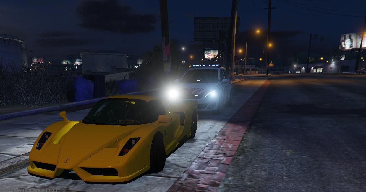 侠盗猎车手5MOD Marked 2017 Peugeot 308 Dutch Police Skin [ELS]