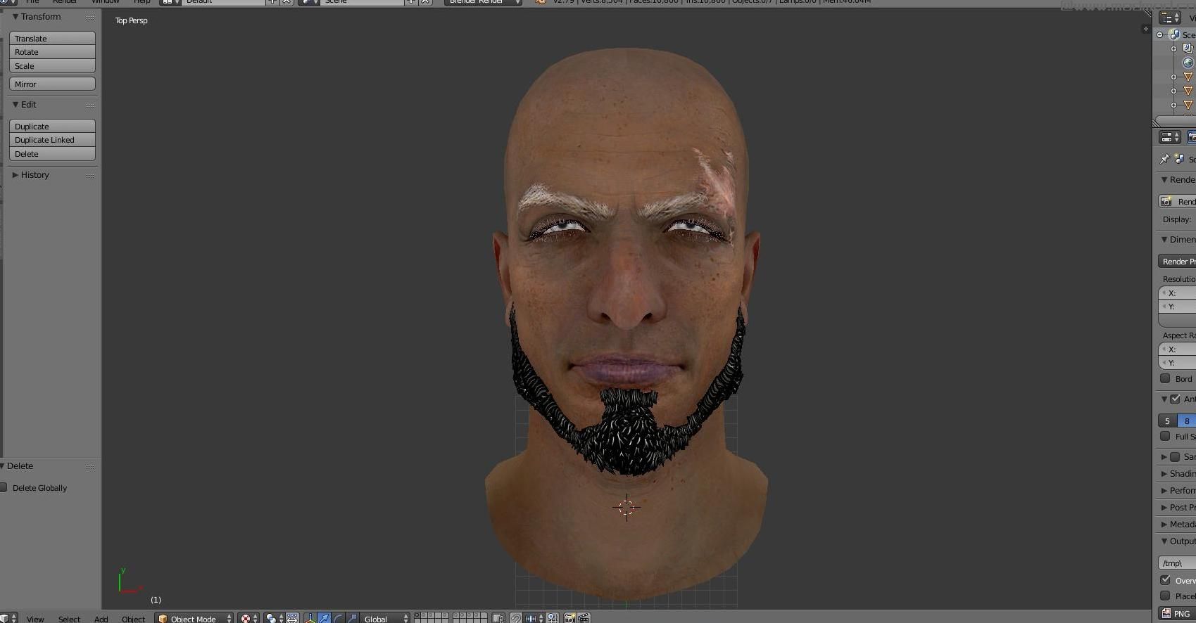 BlenderhowModelImporter[.mod3文件查看插件]