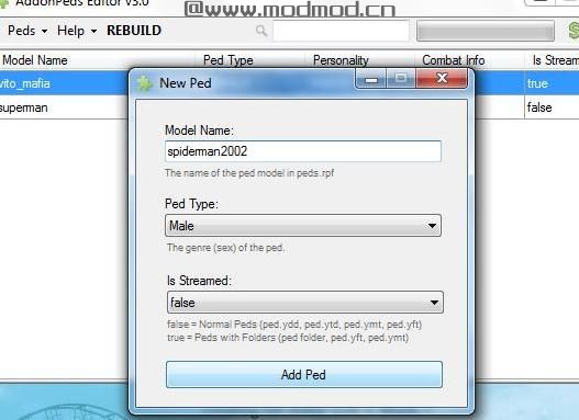 侠盗猎车手5MOD AddonPeds