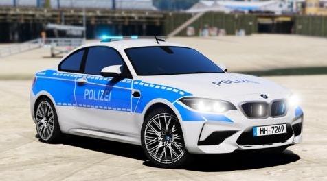 侠盗猎车手5MOD 2018 BMW M2 Polizei Hamburg