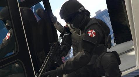 侠盗猎车手5MOD Umbrella Corps Soldier