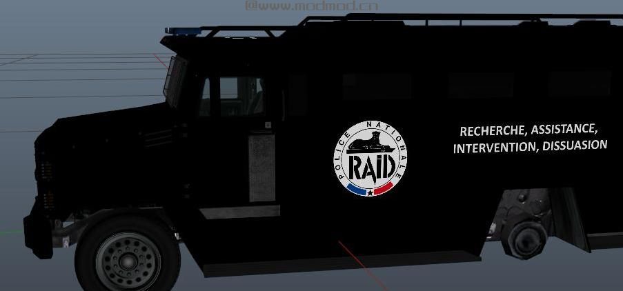 侠盗猎车手5MOD Riot du RAID2.0