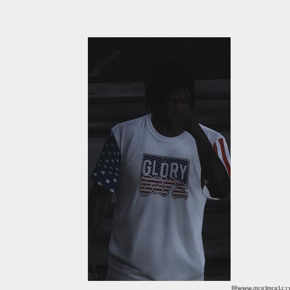 侠盗猎车手5MOD GloGang SSR Shirts