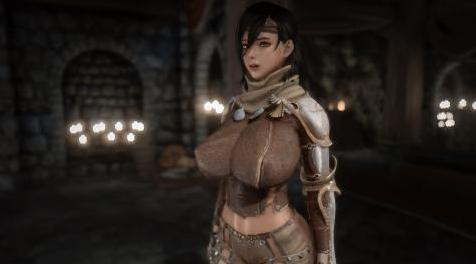 上古卷轴5：天际MOD 黒い砂漠伯尔尼游侠套装