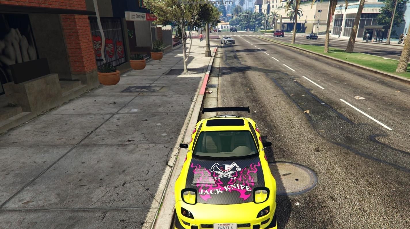 侠盗猎车手5MOD Tokyo Xtreme Racer Drift 2 Backstab Livery