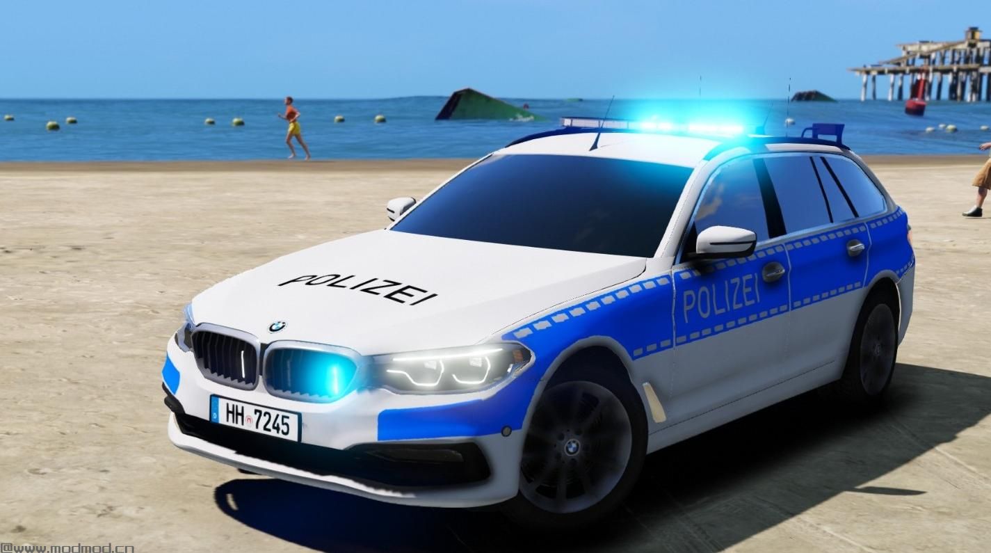 2018 BMW 5er (G31) Polizei Hamburg