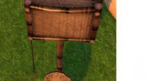 模拟人生4MOD 木制马桶