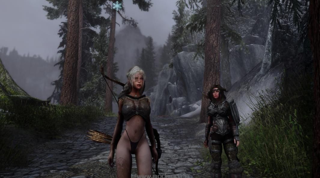上古卷轴5：重置版MOD SKYWATER_bathing