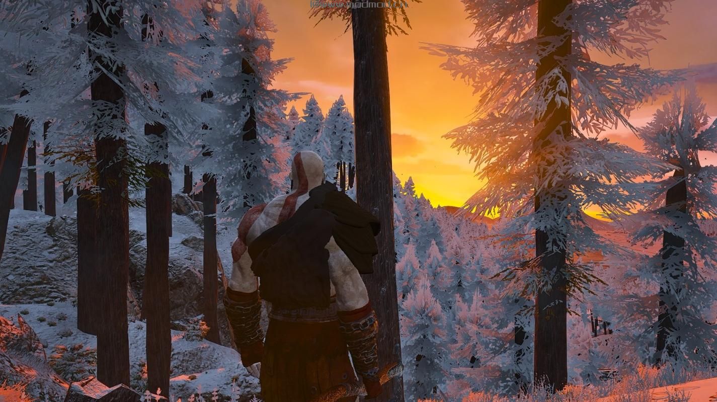 侠盗猎车手5MOD Kratos from GodOfWar