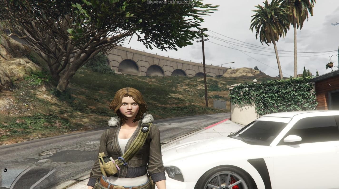 侠盗猎车手5MOD Sudden Attack 2 Scarlet(NPC)