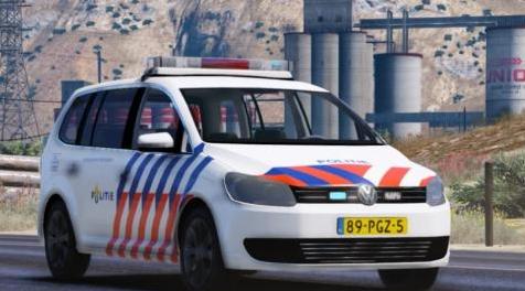侠盗猎车手5MOD Volkswagen Touran 2011 Nederlandse Politie [ELS]