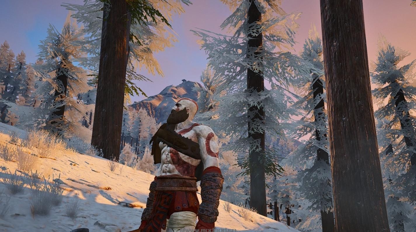 侠盗猎车手5MOD Kratos from GodOfWar