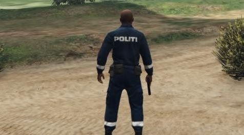 侠盗猎车手5MOD Danish Police Dark Uniform [Replace]