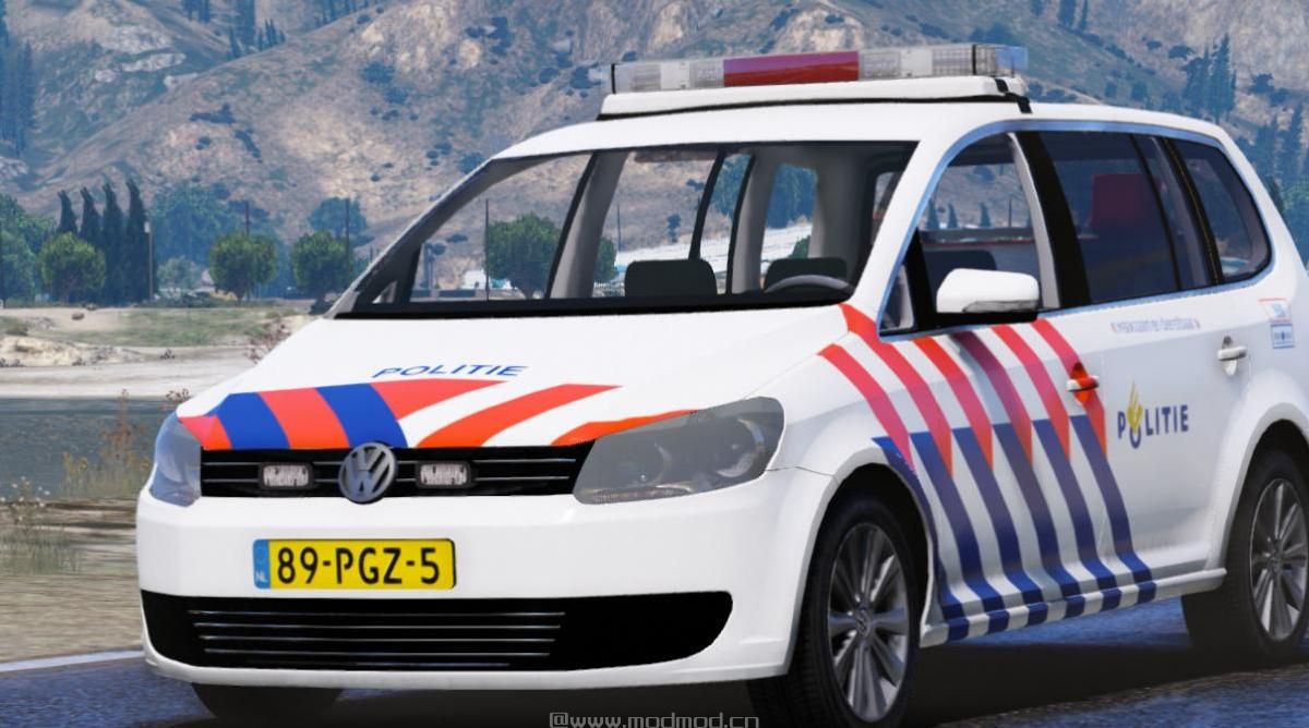 侠盗猎车手5MOD Volkswagen Touran 2011 Nederlandse Politie [ELS]